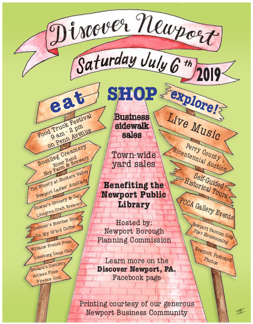 Discover Newport July 6th Newport Borough