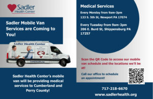 Sadler Mobile Van