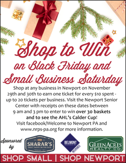 Black Friday and Small Business Saturday