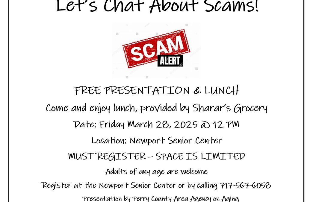 SCAM Chat Presentation